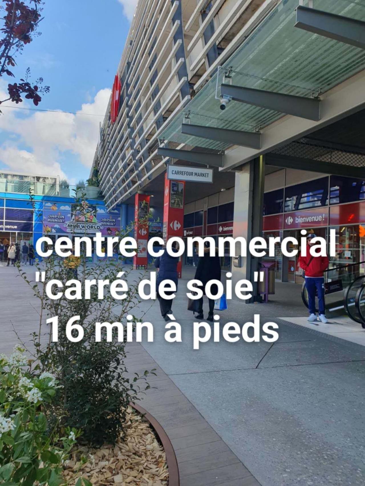 וילאורבן Medipole T2 Avec Un Garage Gratuit Sur Place, 16Min A Centre Ville Lyon En Metro A מראה חיצוני תמונה